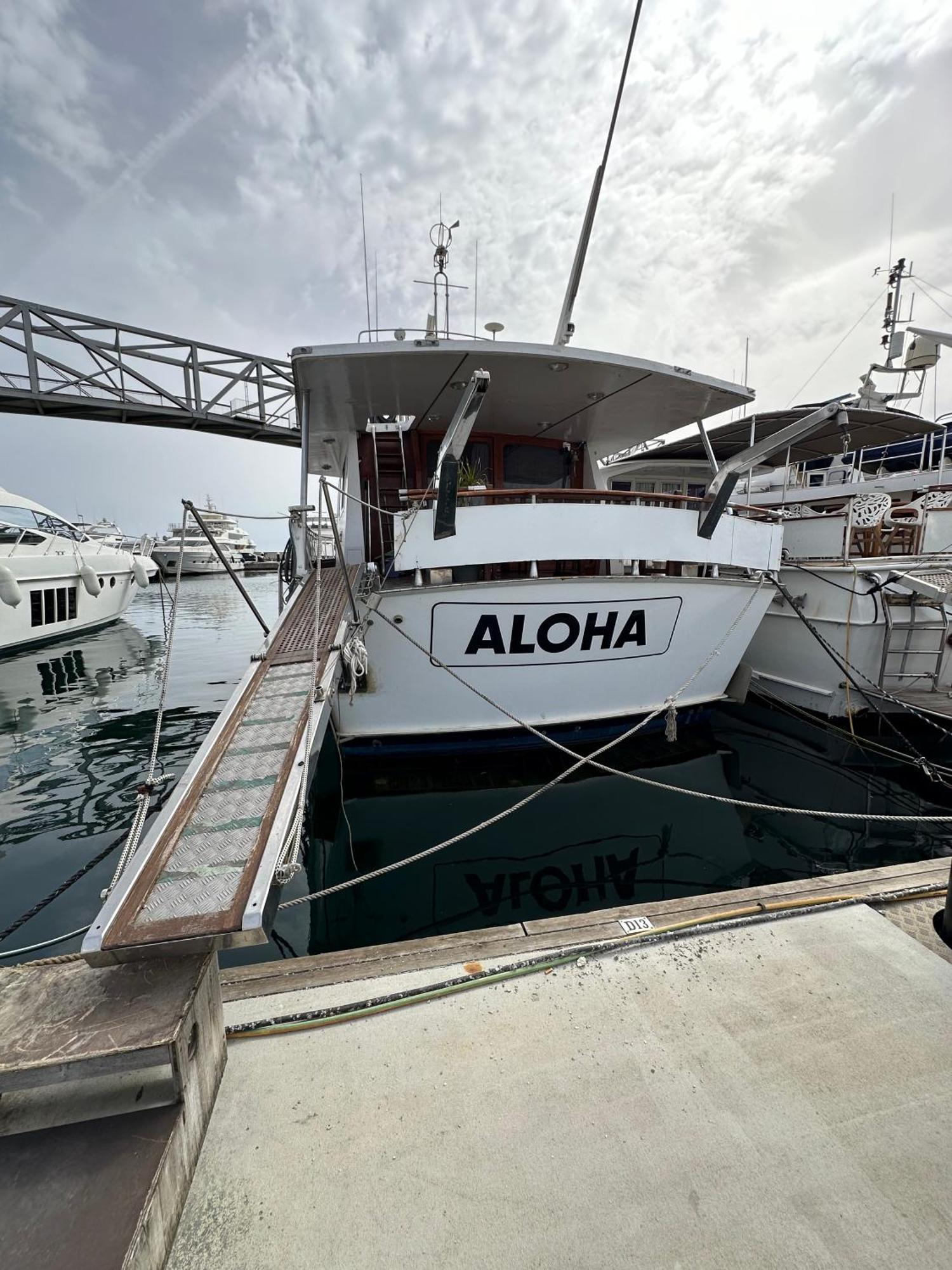 Habitacion Marineria Boat Aloha Barcelona Ngoại thất bức ảnh